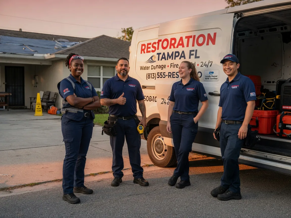 Water Damage Restoration company in Ambia, IN