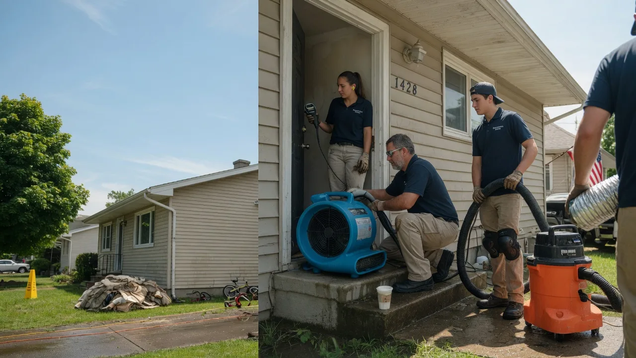 Water Damage Restoration in Ambia, IN near me